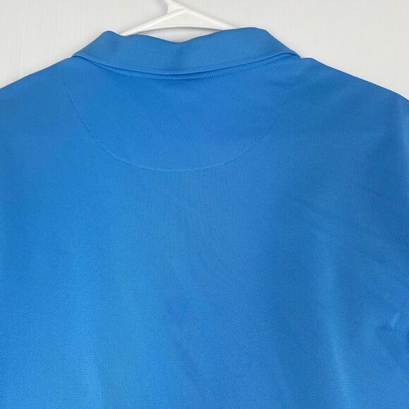 Nike Golf Shirt Mens Sz XL Blue Polo Dri Fit Short Sleeve  Lightweight Used - Picture 14 of 15